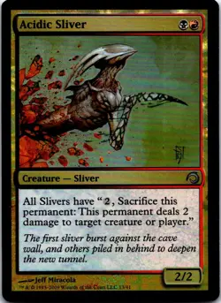 FOIL Acidic Sliver U Premium Deck Series: Slivers 13 HP - Image 1