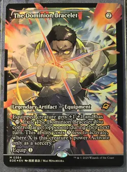 The Dominion Bracelet (Foil Showcase) - MTG - Edge Of Eternities - Near Mint - Image 1