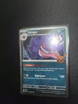 Pokemon Gengar (Cosmos Holo) 057/091 Trick or Trade - Image 3