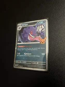 Pokemon Gengar (Cosmos Holo) 057/091 Trick or Trade - Image 4