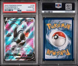 Pokemon Darkness Ablaze Full Art Houndoom V Ultra Rare 178/189 PSA 10 Gem - Image 3