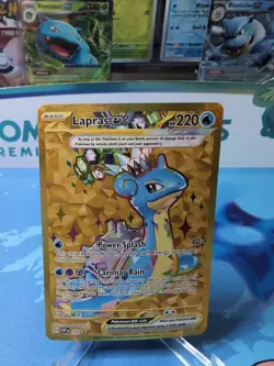 Lapras ex SVP164 Black Star Promo Pokemon TCG Scarlet & Violet NM - Image 1
