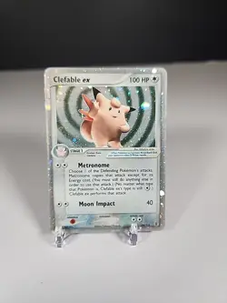 Pokemon TCG Clefable ex 106/112 Pokemon Fire Red & Leaf Green Holo - Image 1