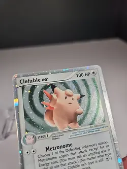 Pokemon TCG Clefable ex 106/112 Pokemon Fire Red & Leaf Green Holo - Image 3