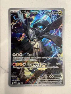 Pokemon N's Zekrom 031 Me: Mega Evolution Promo Holo Ascended Heroes NM - Image 1