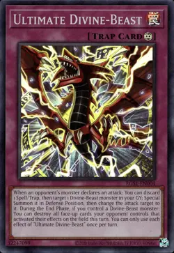 Yu-Gi-Oh! Ultimate Divine-Beast Super Rare EGS1-EN004 - Image 1