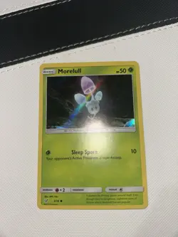 Pokemon Card Morelull Common Holo Detective Pikachu 3/18 TCG +surprise cards - Image 1