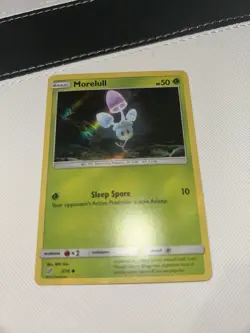 Pokemon Card Morelull Common Holo Detective Pikachu 3/18 TCG +surprise cards - Image 2