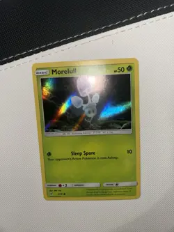 Pokemon Card Morelull Common Holo Detective Pikachu 3/18 TCG +surprise cards - Image 3