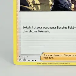 Boss's Orders 154/192 Rebel Clash Pokemon TCG Card Non Holo Giovanni NM - Image 5