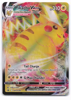 SWSH: Sword & Shield Promo Cards #SWSH286 Pikachu VMAX - Image 1
