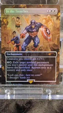 In the Trenches (Rainbow Foil) Secret Lair Drop Foil - Image 1