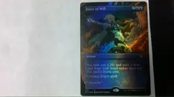 mtg force of will borderless foil - Image 1