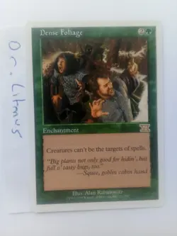 1x Dense Foliage MTG 6th Edition MTG Great Condition - Image 1