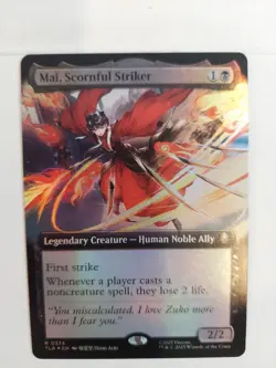 Mai, Scornful Striker (Extended Art) Avatar: The Last Airbender Foil - Image 1