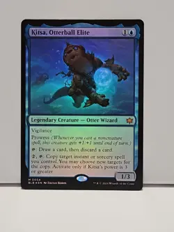 MTG Kitsa Otterball Elite Foil NM Bloomburrow Magic The Gathering - Image 1