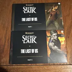 MTG Secret Lair The Last of Us Part 1 and Part 2 Non-Foil set - Image 1