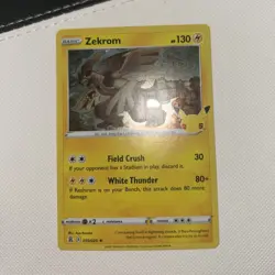 Pokemon Card Zekrom 010/025 Celebrations Holo Rare 25th Anniversary TCG NearMint - Image 1
