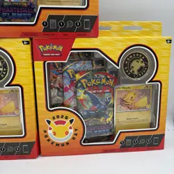 3x Pokemon TCG Pokemon Day 2026 Collection Box Brand New Factory Sealed Pikachu - Image 4