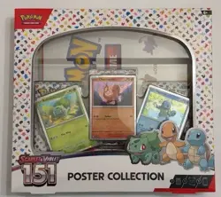 Pokemon TCG Scarlet and Violet 151 Poster Collection Sealed Box - Image 1