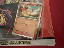 Pokemon Mega Evolution ASCENDED HEROES Tech Sticker Collection Charmander 3-pack - Image 3