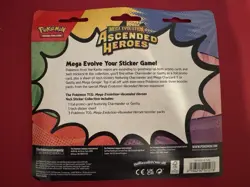 Pokemon Mega Evolution ASCENDED HEROES Tech Sticker Collection Charmander 3-pack - Image 5
