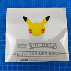 2021 Pokemon Celebrations SEALED Elite Trainer Box ETB 25th Anniversary NEW - Image 1