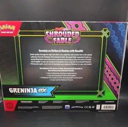 Pokemon TCG Shrouded Fable Greninja Ex Special Illustration Collection Sealed - Image 3