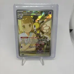 Pokemon TCG LP Lillie's Ribombee 164/159 Sv09: Journey Together Holo 2025 - Image 1