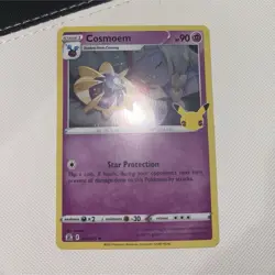 Pokemon Cosmoem Holo Rare Celebrations 014/025 LP Stamped English TCG #1 - Image 1