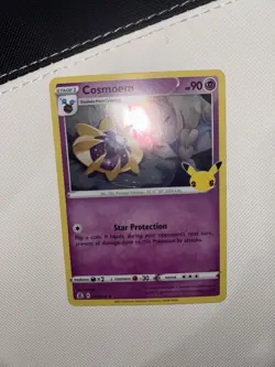 Pokemon Cosmoem Holo Rare Celebrations 014/025 LP Stamped English TCG #1 - Image 2