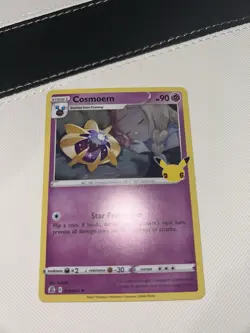 Pokemon Cosmoem Holo Rare Celebrations 014/025 LP Stamped English TCG #1 - Image 3