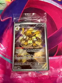 Alakazam MEP009 MEP 009 Mega Evolution Promo Sealed Pokemon TCG - Image 1