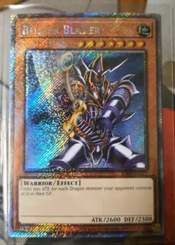 Buster Blader Platinum Secret Rare Quarter Century Stampede RA04-EN115 YUGIOH NM - Image 1