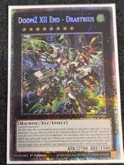 Yugioh! DoomZ XII End - Drastrius - DOOD-EN045 - Starlight Rare - 1st Edition Ne - Image 1