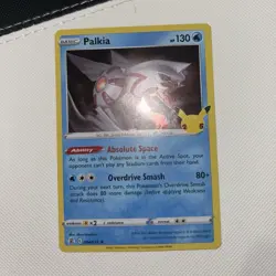 Pokemon Card Palkia 04/025 Holo Rare Celebrations NM 25th Anniversary TCG Card2 - Image 1
