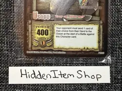 LAST ONE!! Usopp One Piece Card CCG PR005 Tournament Winner 2005 Quest Begins NM - Image 4