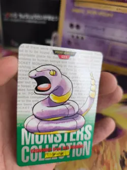 Pokemon Karte Card carddass Monsters collection green 1996 japanese Ekans NM - Image 5