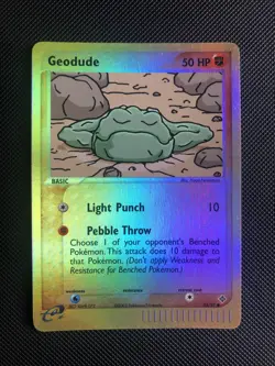 Pokemon Geodude Reverse Holo 2003 Ex Dragon 55/97 Nintendo Rare Card Light Play - Image 1