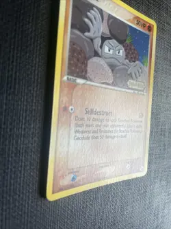 Geodude Reverse Holo 53/92 Rare Pokemon Card EX Legend Maker Stamped NM/LP - Image 2