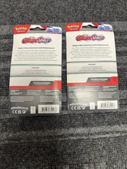 Pokemon TCG Scarlet And Violet Booster Pack with Promo Card & Coin 1 Random!! - Image 2