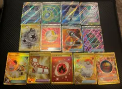 Pokemon - Mystery Garden, Sacred Charm, Ultra Ball - 13 Card Holo Trainer Lot - Image 1