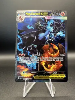 Mega Charizard x EX Special Illustration Rare 125/094 Pokemon Card Near Mint - Image 1