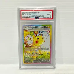 PSA 9 Pikachu EX 238/191 SIR - Surging Sparks - Graded Pokemon Card - Image 1