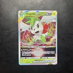 Shaymin VSTAR 14/172 - Ultra Rare Holo Brilliant Stars - Pokemon TCG Card - NM/M - Image 1