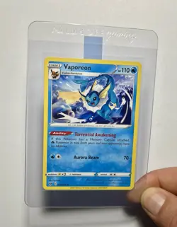 Vaporeon 030/185 (LP) Rare Sword & Shield: Vivid Voltage 2020 Pokemon Card TCG - Image 4