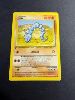 Onix - 56/102 - set base - 1st edition - ITA italian Pokemon card - Image 1