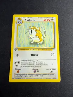 Raticate - 40/102 - set base - 1st edition - ITA italian Pokemon card - Image 1