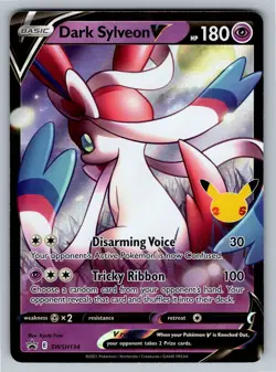 Dark Sylveon V Promo SWSH: Sword & Shield Promo Cards SWSH134 NM - Image 1