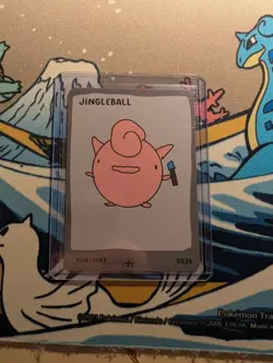 Pokenot Jingleball #0039 Dysfunctional Passholder Pokenots 151 Card NM TCG - Image 1